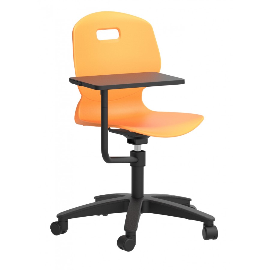 Arc Swivel Wipe Clean Personal Workspace College Chair 